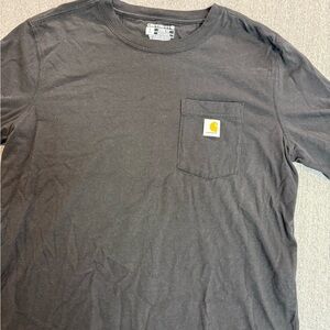 Carhartt Men's Charcoal Pocket Tee